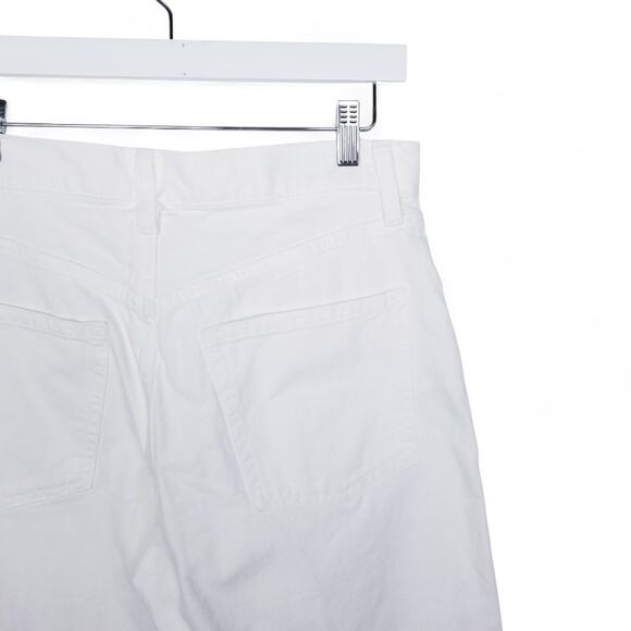 GAP Barrel Jeans High Rise 100% Cotton White - Size 29 8R - Picture 4 of 5